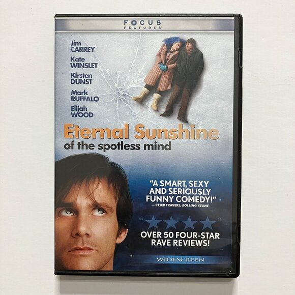 Eternal Sunshine Of The Spotless Mind Jim Carrey Kate Winslet DVD - Picture 1 of 6